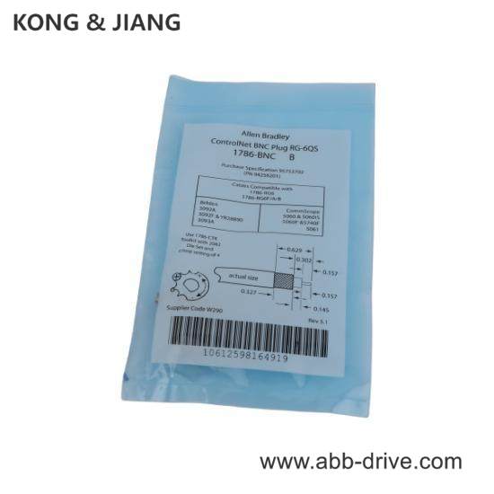 Allen-Bradley 1786-BNC/B ControlNet Media Coaxial BNC Connector > abb ...