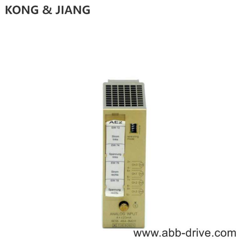 SIEMENS 6ES5464-8MF21 Analog Input Module