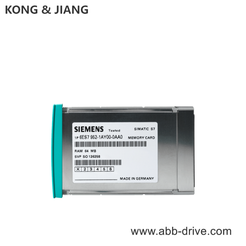 SIEMENS 6ES7952-1AH00-0AA0 RAM MEMORY CARD