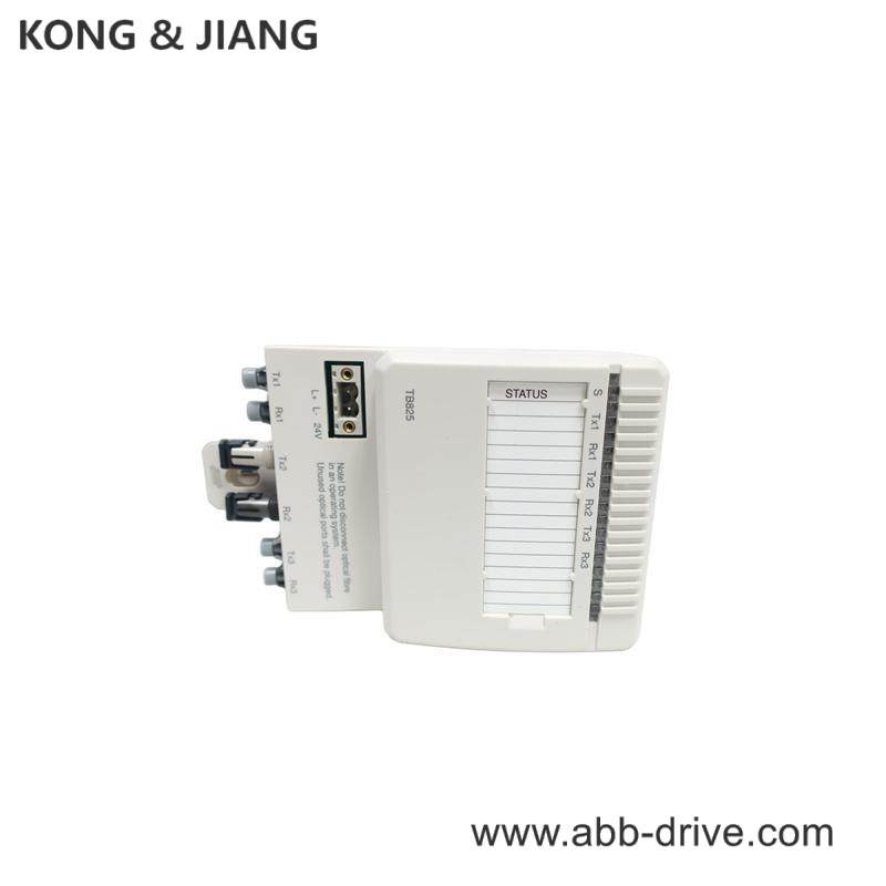 ABB TB825 3BSE036634R1 Optical Media Converter Multi Mode