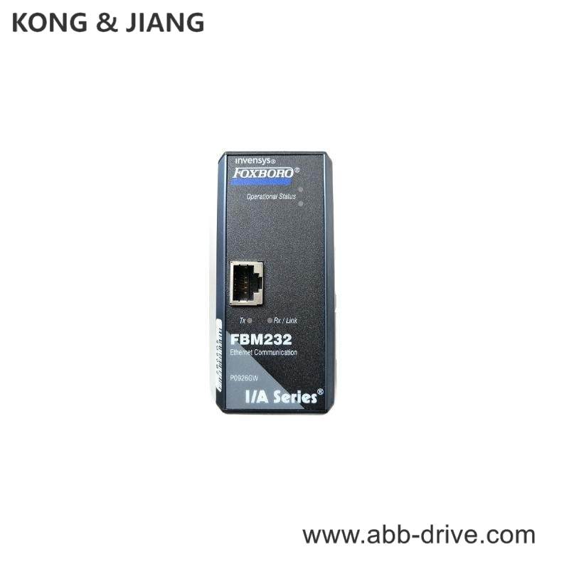 FOXBORO FBM232 Mbps Ethernet, Single