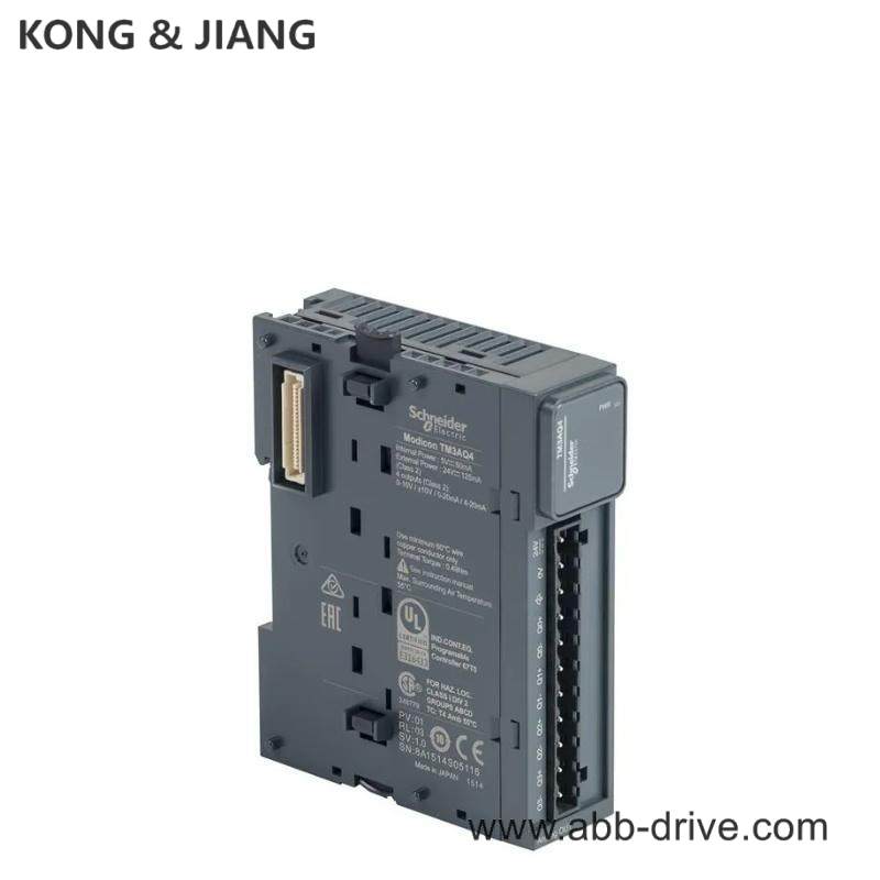 Schneider TM3AQ4 Analog output module