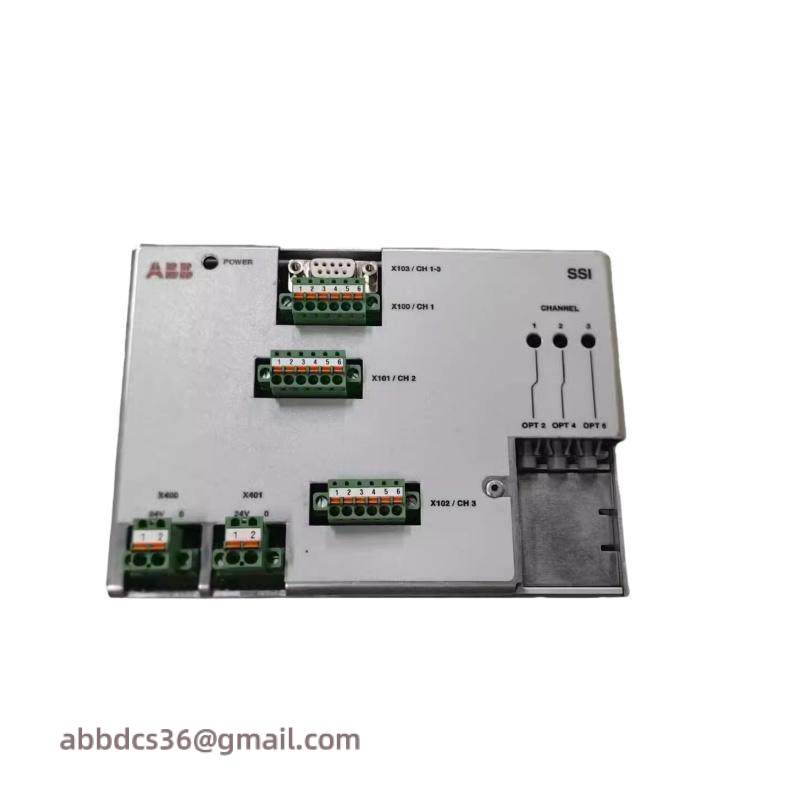 ABB XF D213 A 3BHE028122R0001: Precision SSI Speed Sensor Interface ...