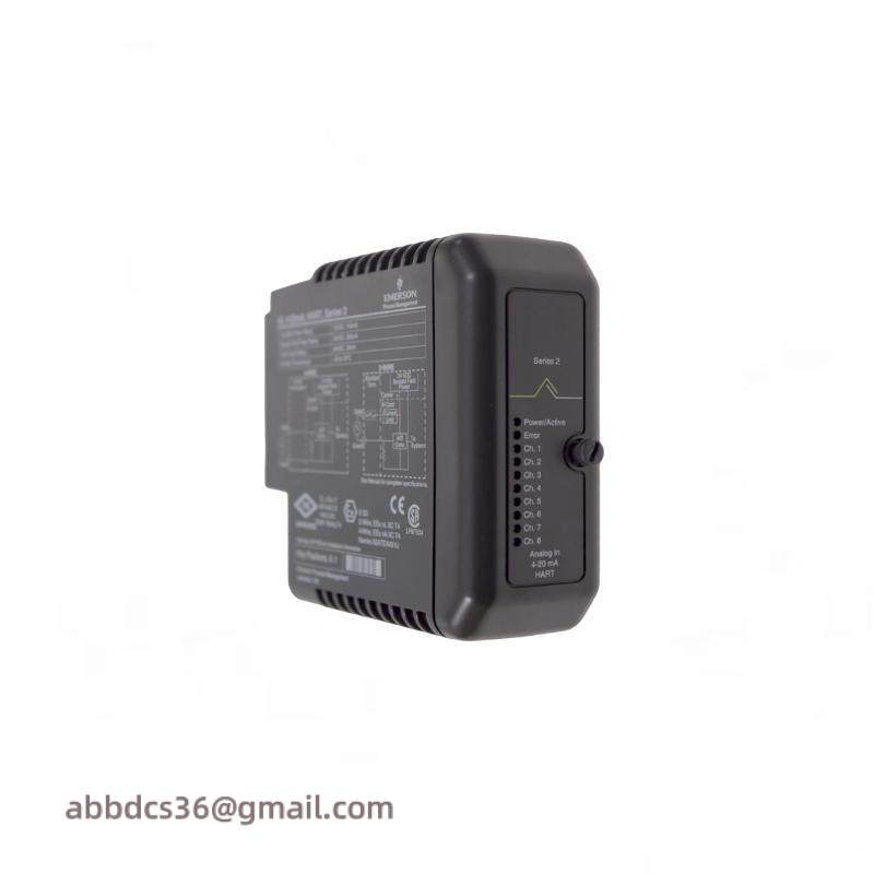 EMERSON KJ3222X1-BA1 12P2532X142 DeltaV™ Analog Input Card