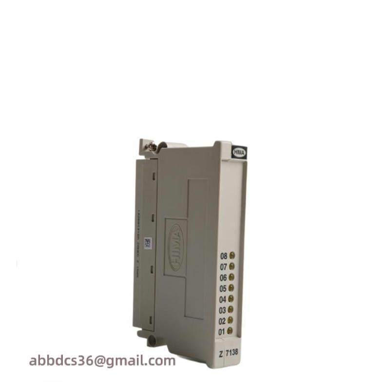 HIMA Z7138 DIGITAL OUTPUT MODULE - 8 CHANNEL, High-Performance Control ...