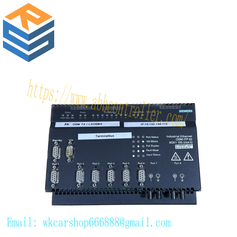 SIEMENS 6GK1 105-2AA10 OSM ITP62 Optical Switch Module