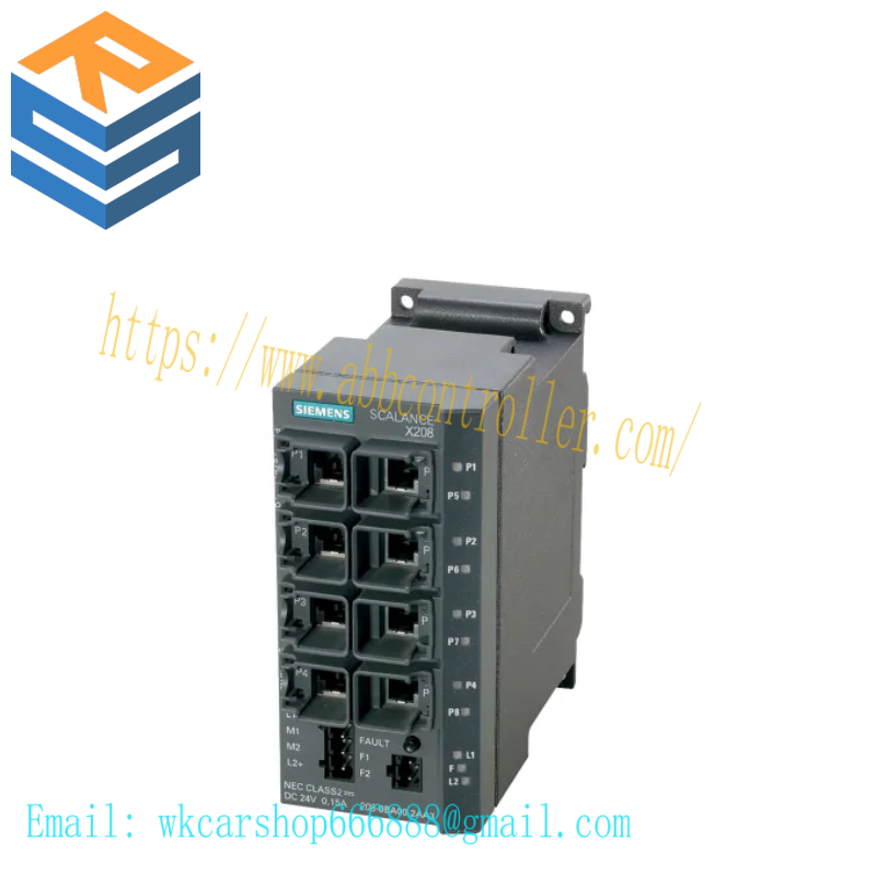 SIEMENS 6GK5208-0BA10-2AA3 SCALANCE X208