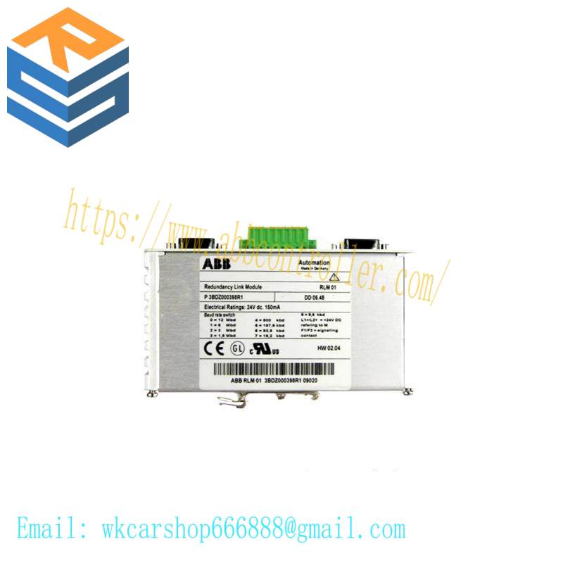 ABB 3BDZ000398R1 RLM01 PROFIBUS Redundancy Link Module