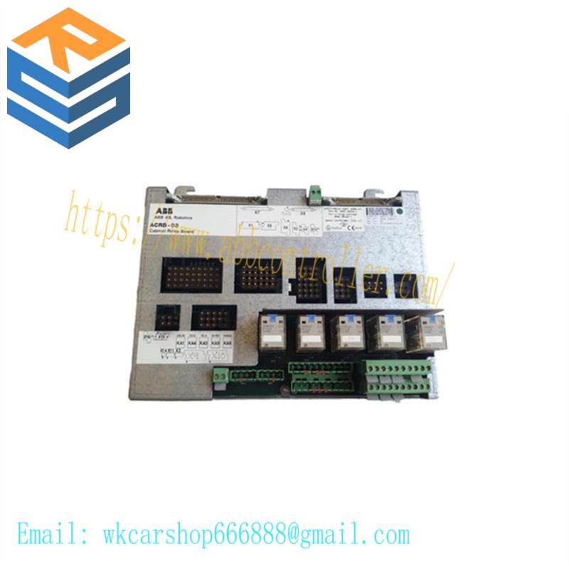 ABB ACRB-03 3HNE08250-1 Safety Cabinet Relay Board