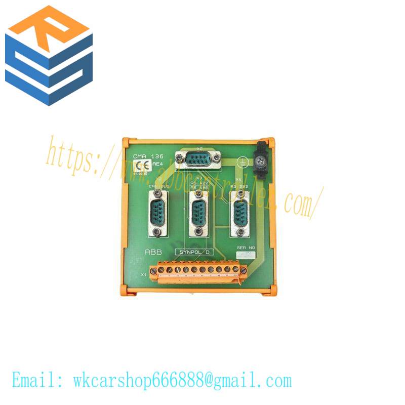 ABB CMA136 3DDE300416 Generator Relay Terminal Board