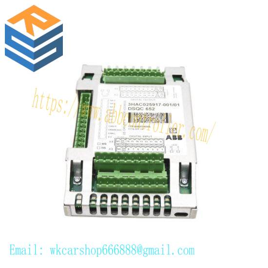 ABB DSQC652 3HAC025917-001/01 I/O Unit