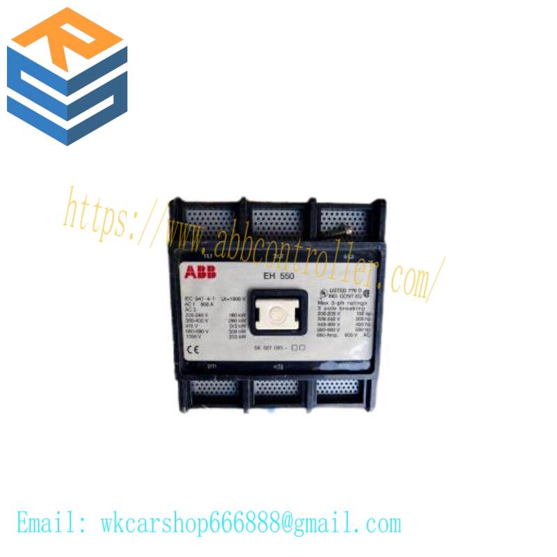 ABB EH550G 3P CONT.110VDC W/RECT.120V
