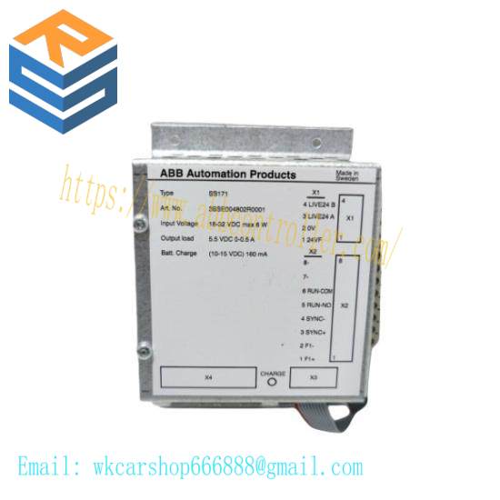 ABB SB171 3BSE004802R0001Power Supply