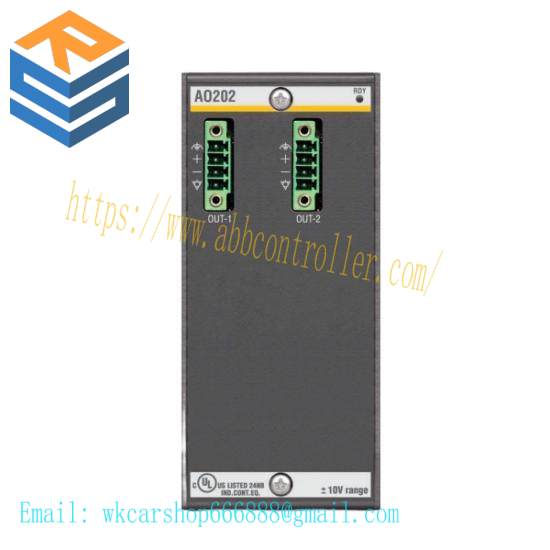 AO202  Analog Output Module  Bachmann