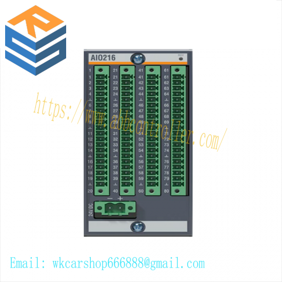 Bachmann AIO216 Universal Analog Input/Output Module