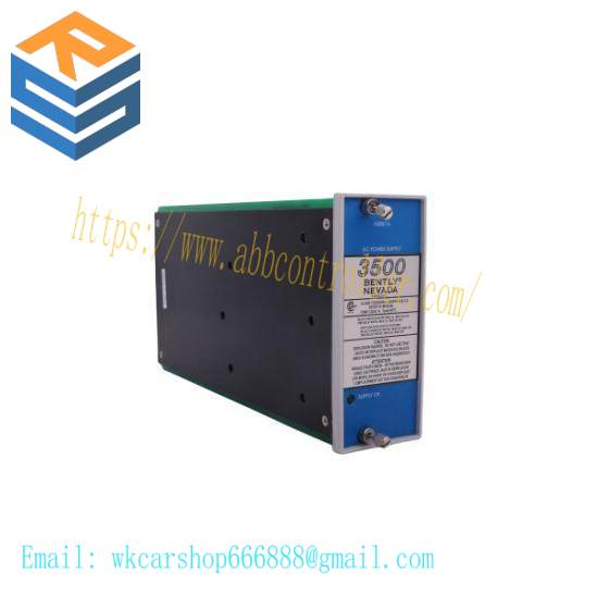 Bently Nevada 3500/15 129486-01  AC Power Supply Module