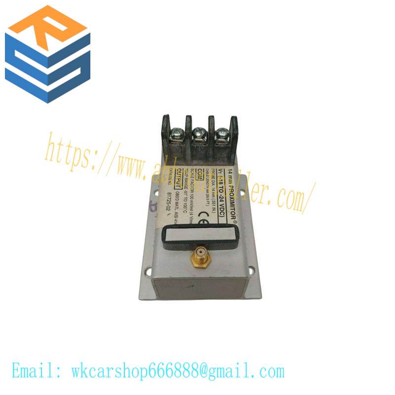 Bently Nevada 3500/90 Proximitor