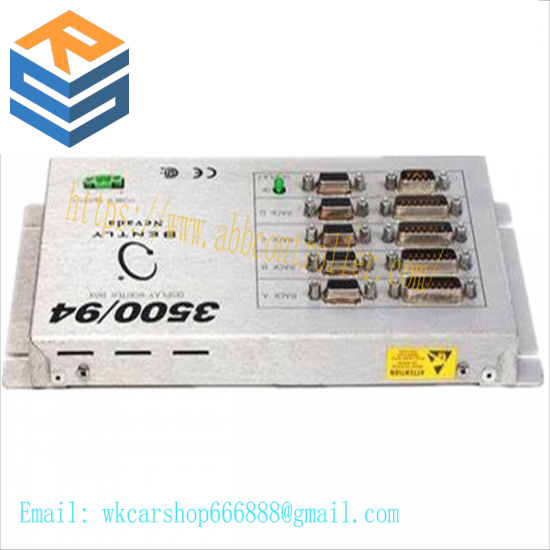 Bently Nevada 3500/94 VGA Display Monitor