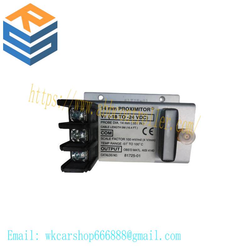 Bently Nevada 81725-02 PROXIMITOR SENSOR