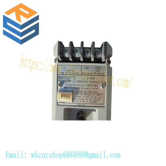 Bently Nevada 990-04-50-02-00 VIBRATION TRANSMITTER AUTOMATION PARTS