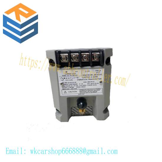 Bently Nevada 990-08-XX-01-00 2-Wire Vibration Transmitter