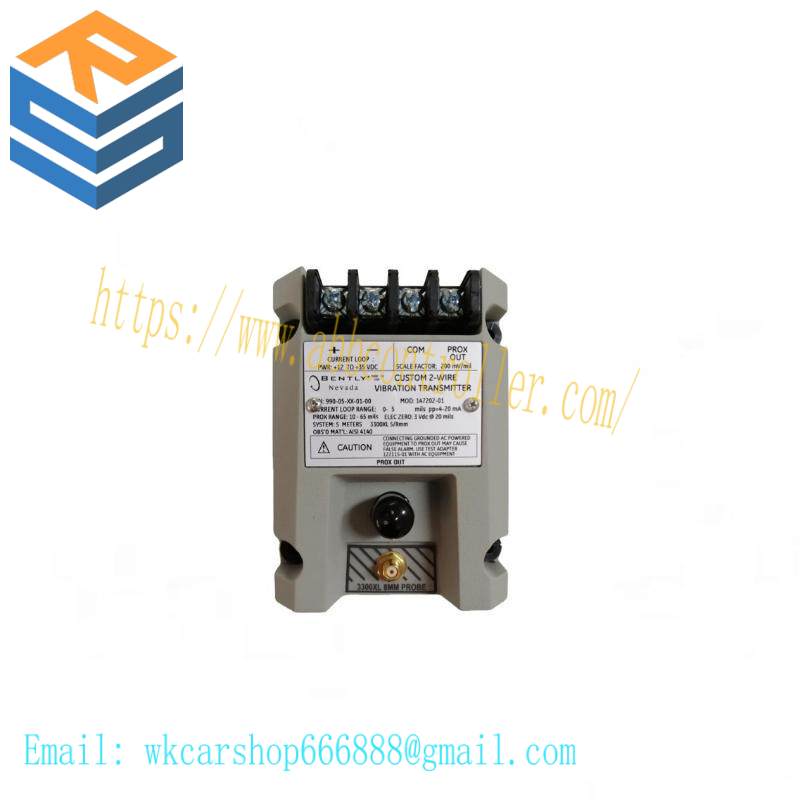 BENTLY NEVADA 990-10-XX-01-05 MOD:285169-01 Vibration Transmitter