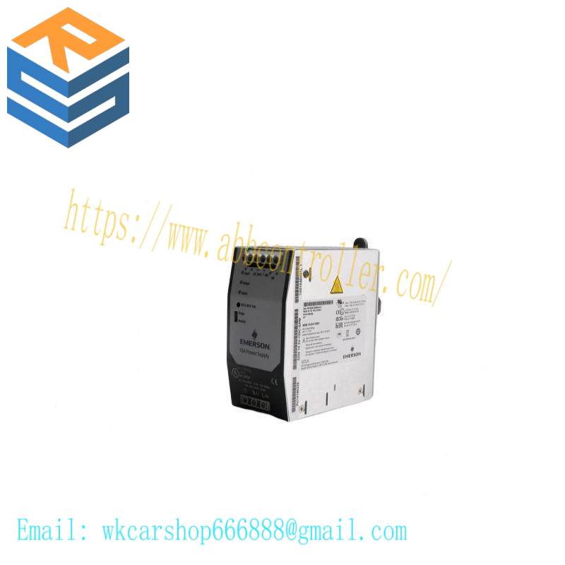 EMERSON 1X01046H01L Power supply module