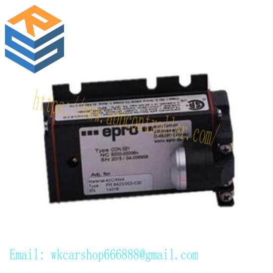 EMERSON A6125 Case Piezoelectric Vibration Monitor