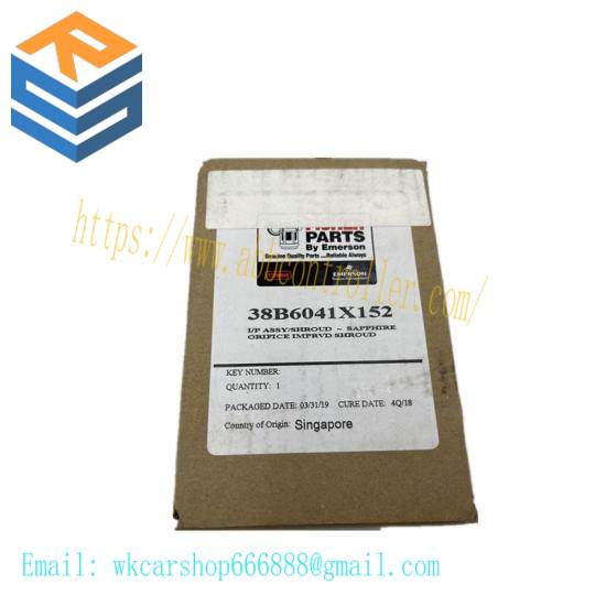 EMERSON FISHER 38B6041X152 CONTROLLER