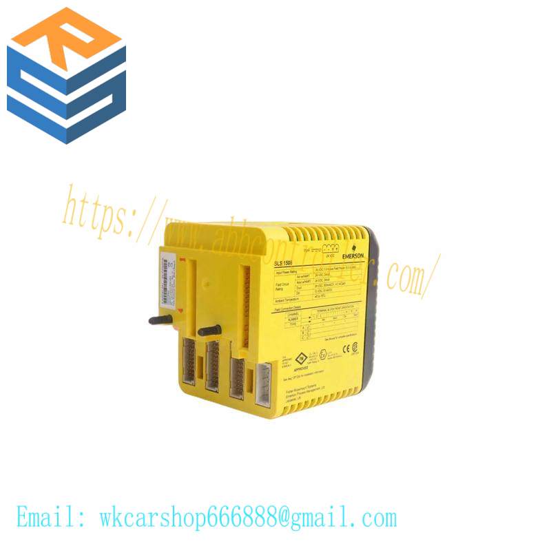 Emerson KJ2201X1-BA1 12P3162C092 SLS1508 VS3202 LOGIC SOLVER MODULE