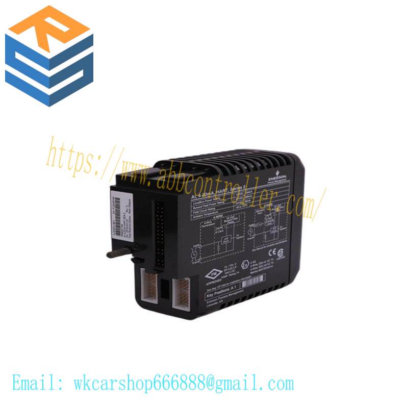 Emerson KJ3002X1-BA1 12P0680X072 VE4003S2B2 Analog Input HART Module