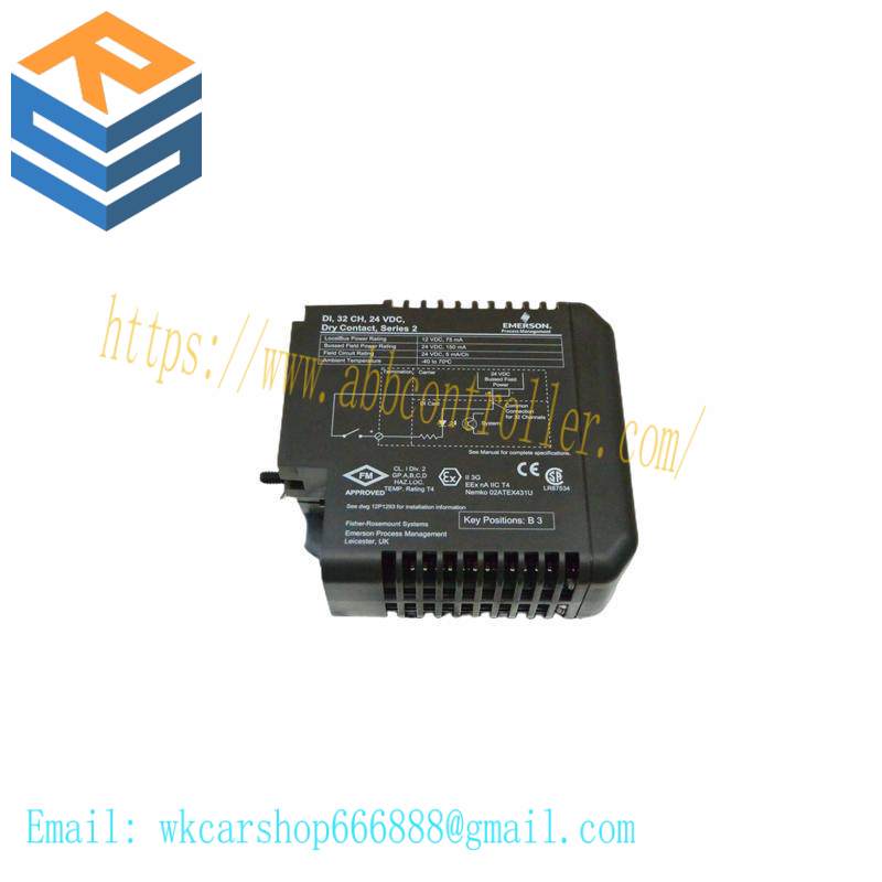 EMERSON KJ3222X1-EA1 12P2533X022 Input Module