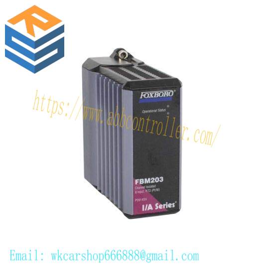 FBM203 P0914SV  Input Module  Foxboro
