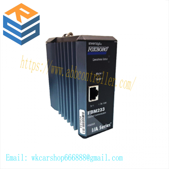 FOXBORO FBM233 P0926GX Ethernet Communication