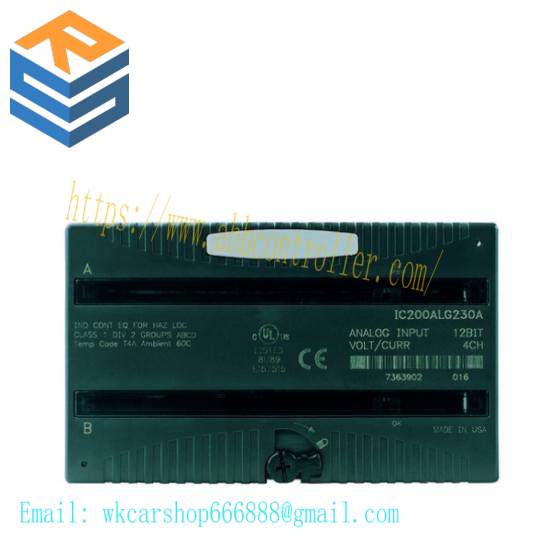 GE Fanuc IC200ALG326F  Analog Output Module