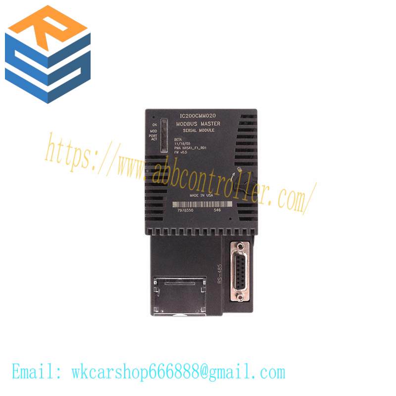 GE IC200CMM020 MODBUS MASTER MODULE