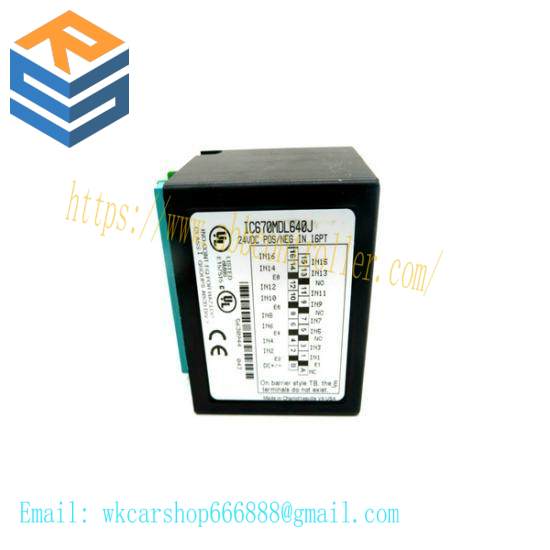 General Electric FANUC IC670MDL640J Input Module