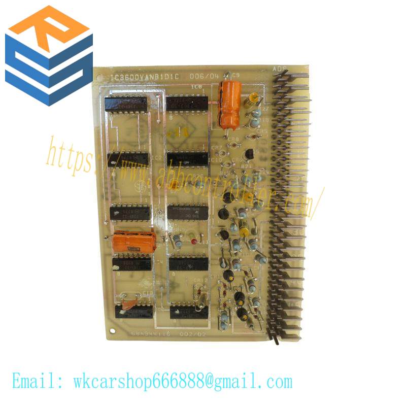 GE IC3600VANB1D1C Control PLC Annunciator Board