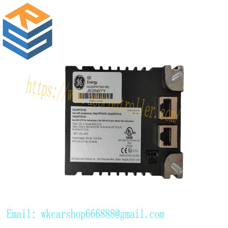 GE IS220PRTDH1B RTD I/O module