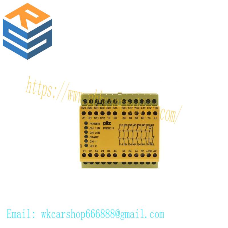 PILZ PNOZ 11 Series Dual-Channel Safety Switch/Interlock Safety Relay