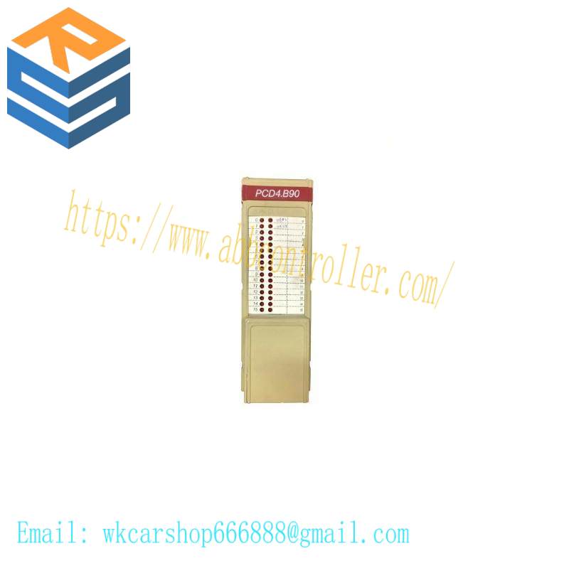 SAIA PCD4.B900 I/O MODULE 32PT 16IN 16OUT 24V