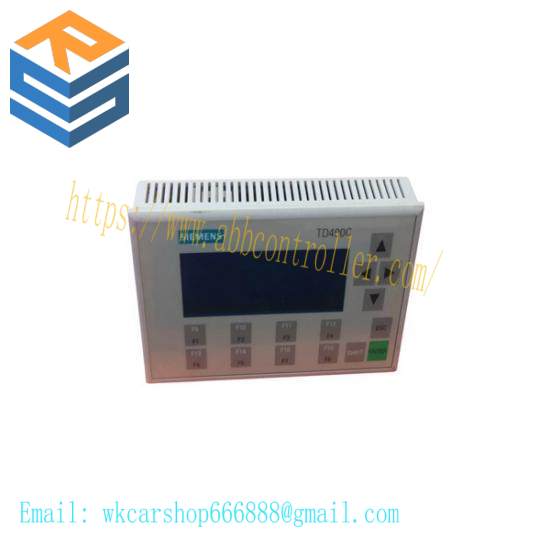 Siemens 6AV6 640-0AA00-0AX0 Display Panel