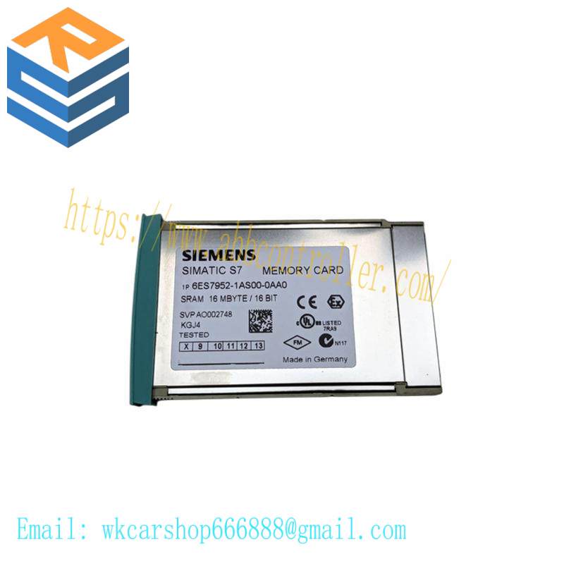 SIEMENS 6ES7952-1AS00-0AA0 MEMORY RAM CARD