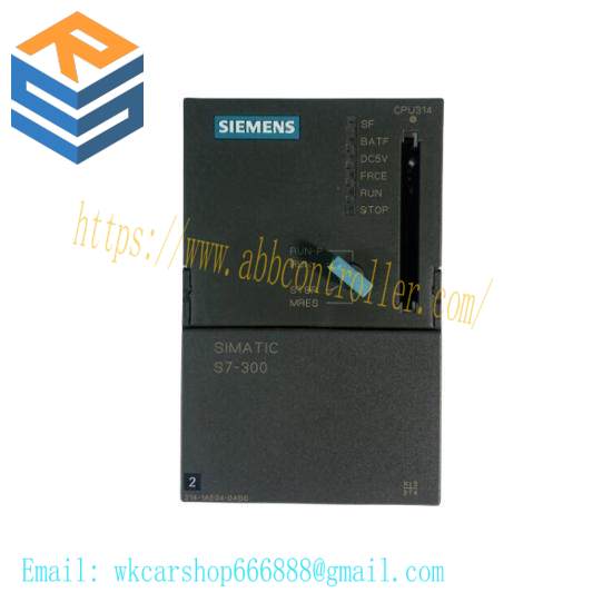 Siemens 6ES7 314-1AE04-0AB0  CPU 314 Central Processing Unit