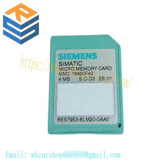 Siemens 6ES7 953-8LM20-0AA0  Micro Memory Card