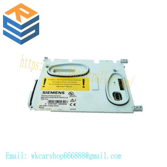 SIEMENS 6SL3 260-2TA00-0AA0 Backplane bus module