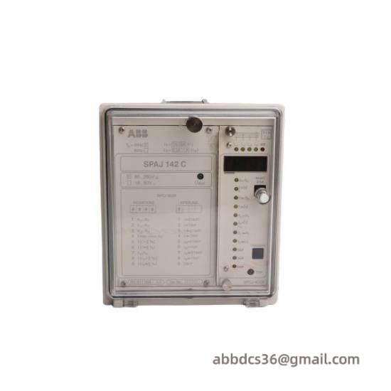 ABB SPAJ142C RS611006-AA Overcurrent and earth-fault relay