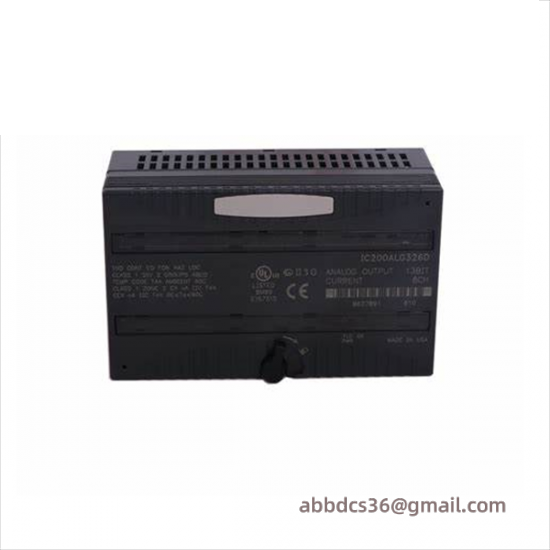 GE FANUC IC200ALG326H Analog Output Module