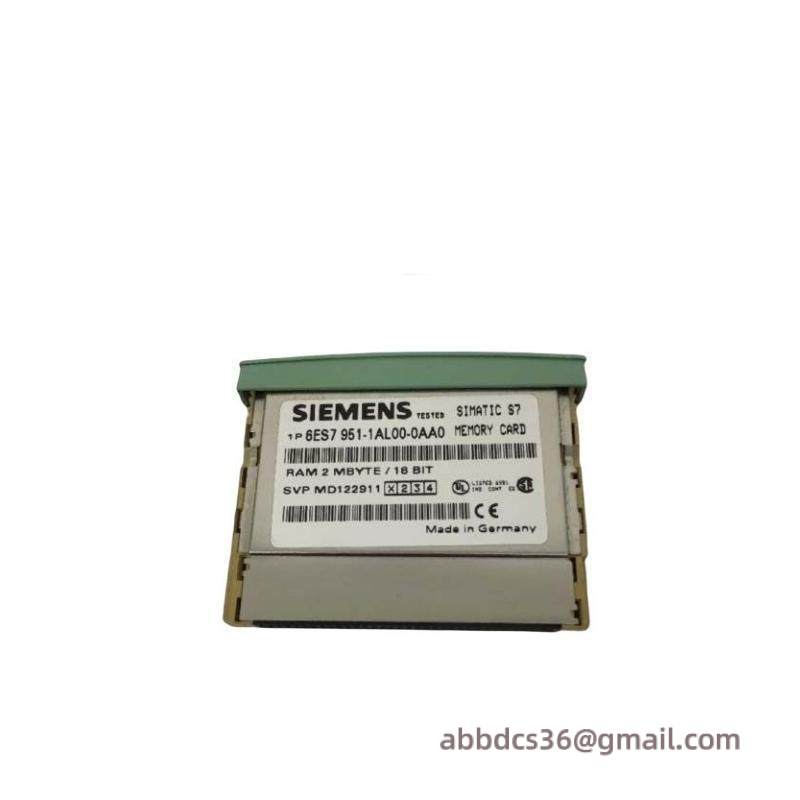 Siemens 6ES7951-1AL00-0AA0 Simatic S7 Ram Memory Card