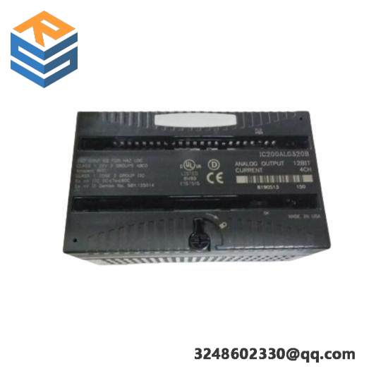 GE IC200ALG262G Analog Current input module